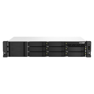 QNAP 8BAY SHORT DEPTH RACKMOUNT NAS INTEL 4C 8GB RAM